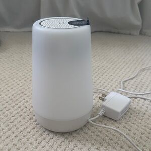 Hatch White Portable Speaker with Charger